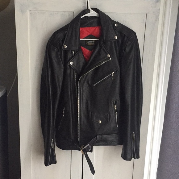 straight to hell leather jacket